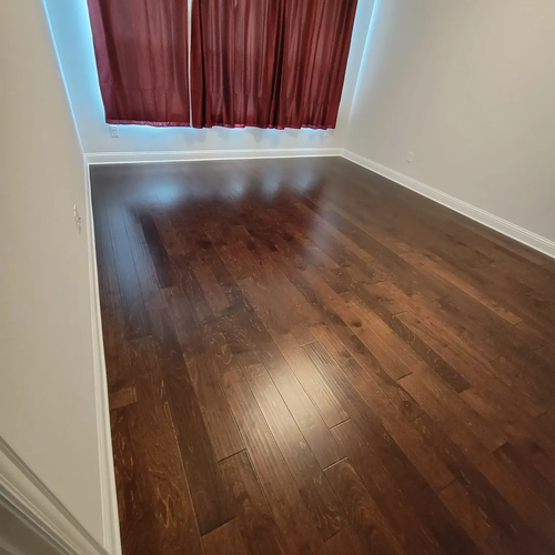 Happy Texas Hometown Floors customers in Forney, TX and the DFW area showing off their beautiful new flooring installations