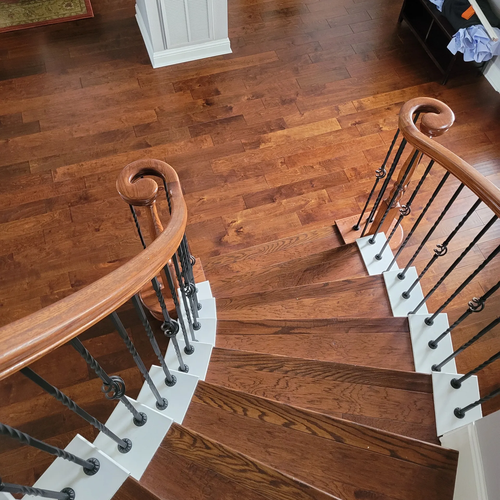 Happy Texas Hometown Floors customers in Forney, TX and the DFW area showing off their beautiful new flooring installations