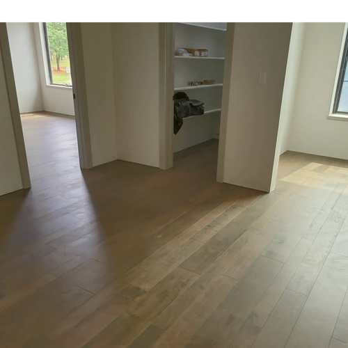 Happy Texas Hometown Floors customers in Forney, TX and the DFW area showing off their beautiful new flooring installations